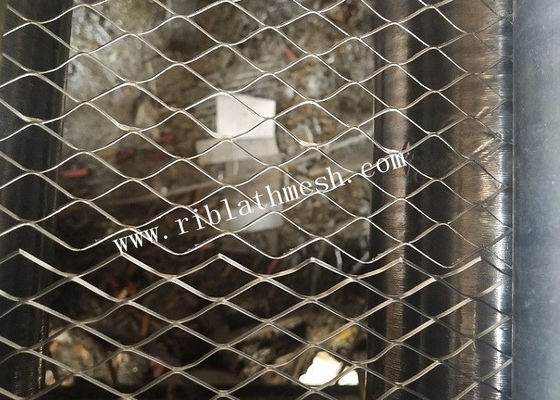 heiße eingetauchte galvanisierte Ziegelstein-Verstärkung Mesh Expanded Metal des Edelstahl-370g/M2